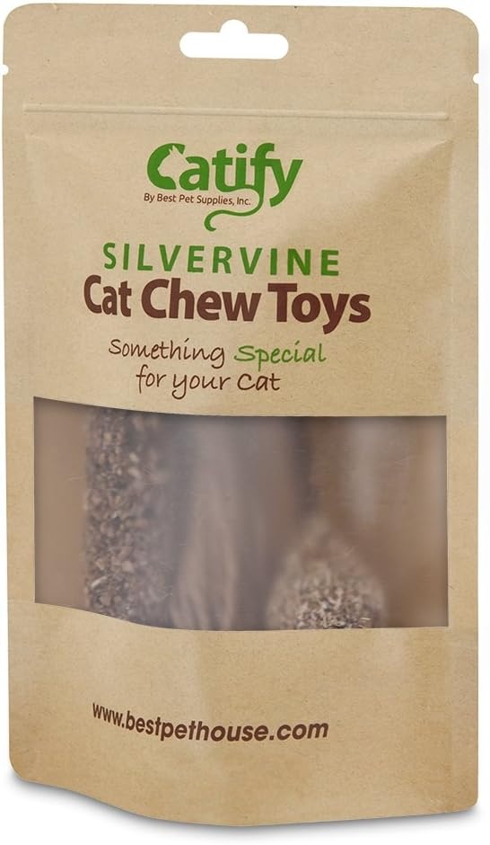 image:imageCatify Slivervine Catnip Trio By Best Pet SuppliesTrio Sticks