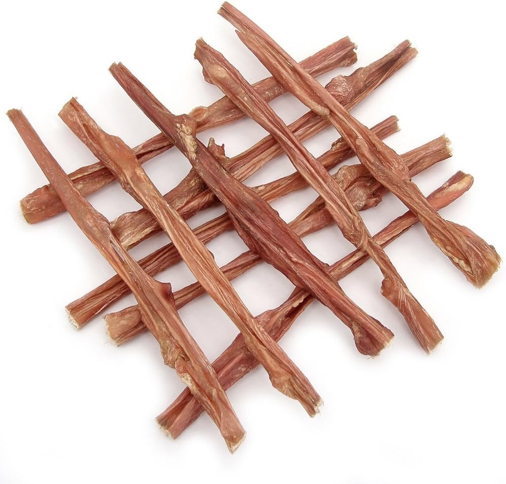 image:imageGigaBite Beef Esophagus Dog Treats Natural Gullet Sticks for Dogs High Protein Single Ingredient Dog Chews Rawhide Free Dental Dog Treats for All Dog Breeds Strips 10 inch Pack of 18Bladder Sticks 12