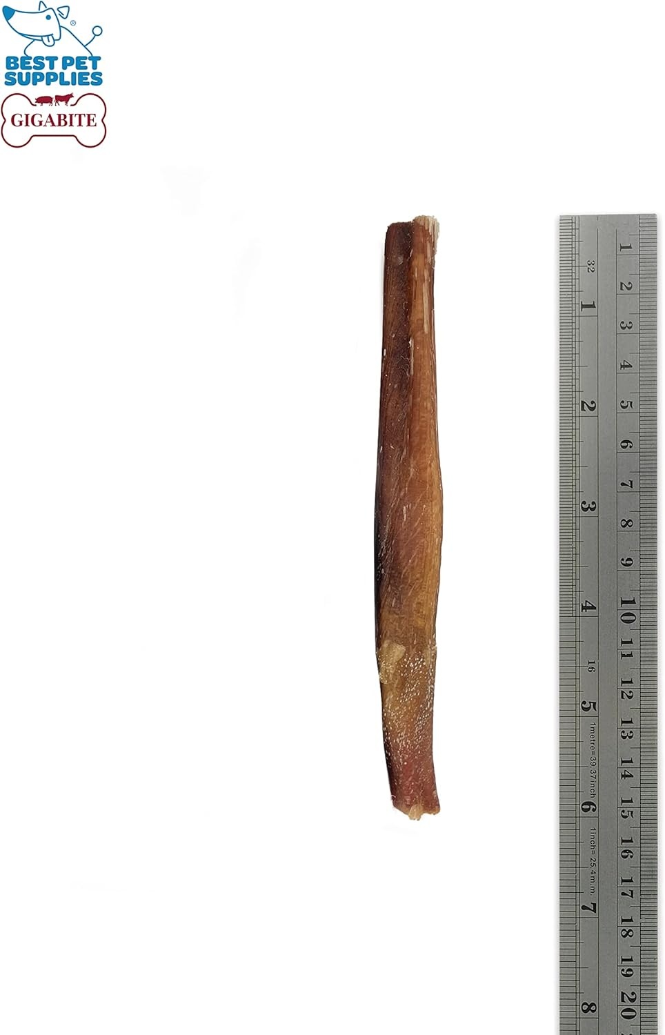 image:imageGigaBite Bully Sticks for Dogs All Natural Beef Pizzle Dog Chews Odor amp Rawhide Free Dog Treats Long Lasting High Protein Chews Digestible Dental Dog Treat Sticks Halfcut 6 Pack of 106inch