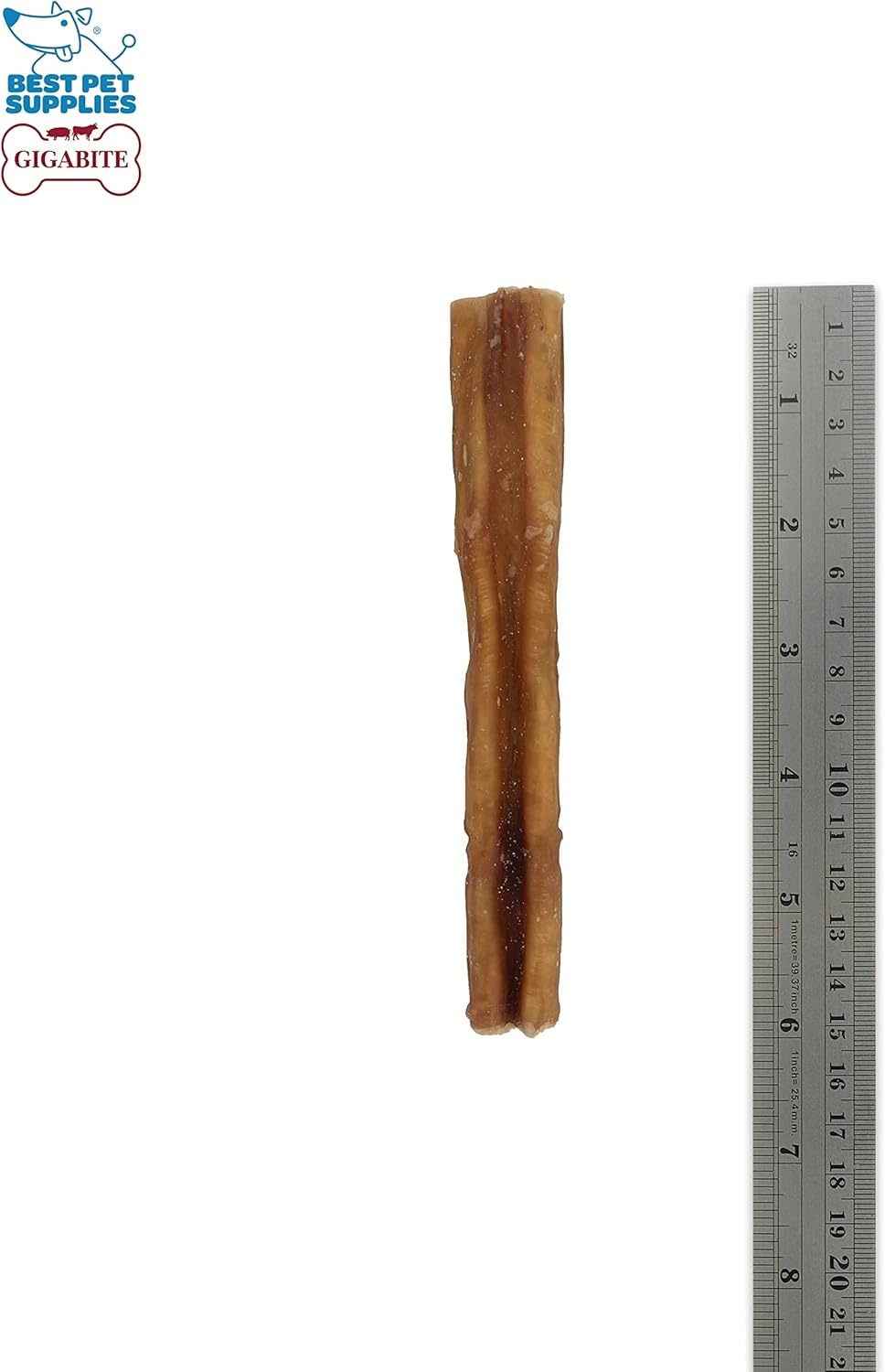 image:imageGigaBite Bully Sticks for Dogs All Natural Beef Pizzle Dog Chews Odor amp Rawhide Free Dog Treats Long Lasting High Protein Chews Digestible Dental Dog Treat Sticks Halfcut 6 Pack of 106inch