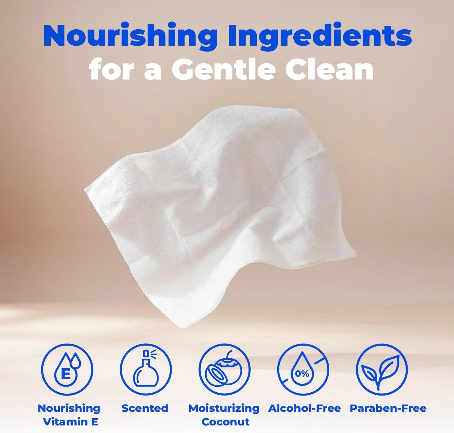 image:imageBest Pet Supplies 8 x 9 Large Unscented Dog Wipes Cleaning and Deodorizing for Paws and Coat Gentle Formula with Aloe Vera Vitamin E for Puppies and Cats 400 CountMoisturizing Coconut