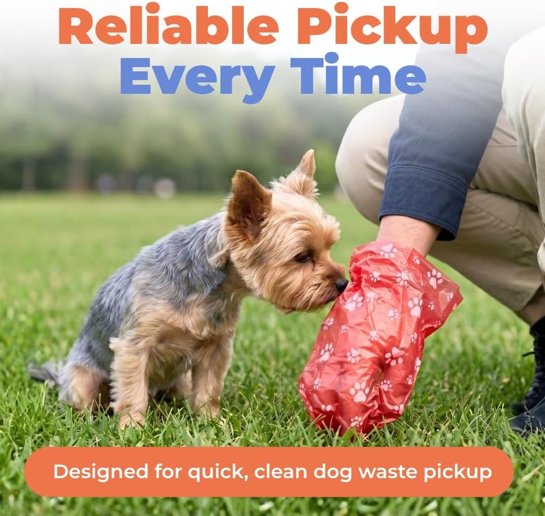 image:imageBest Pet Supplies Dog Poop Bags for Waste Refuse Cleanup Doggy Roll Replacements for Outdoor Puppy Walking and Travel Leak Proof and Tear Resistant Thick Plastic Blue Unscented 240 BagsAssorted Colors