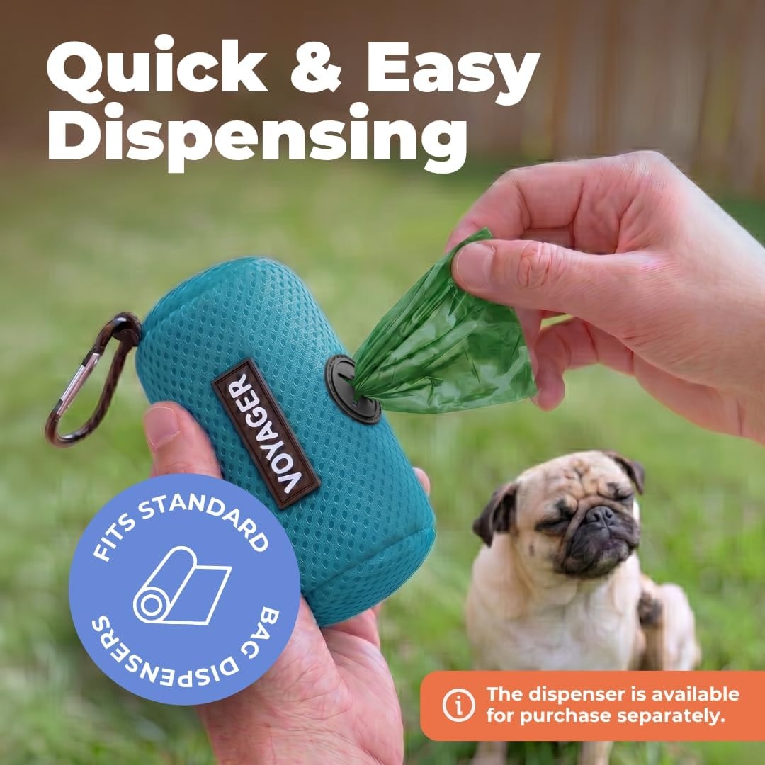 image:imageBest Pet Supplies Dog Poop Bags for Waste Refuse Cleanup Doggy Roll Replacements for Outdoor Puppy Walking and Travel Leak Proof and Tear Resistant Thick Plastic Blue Unscented 240 BagsGRS Green Unscented