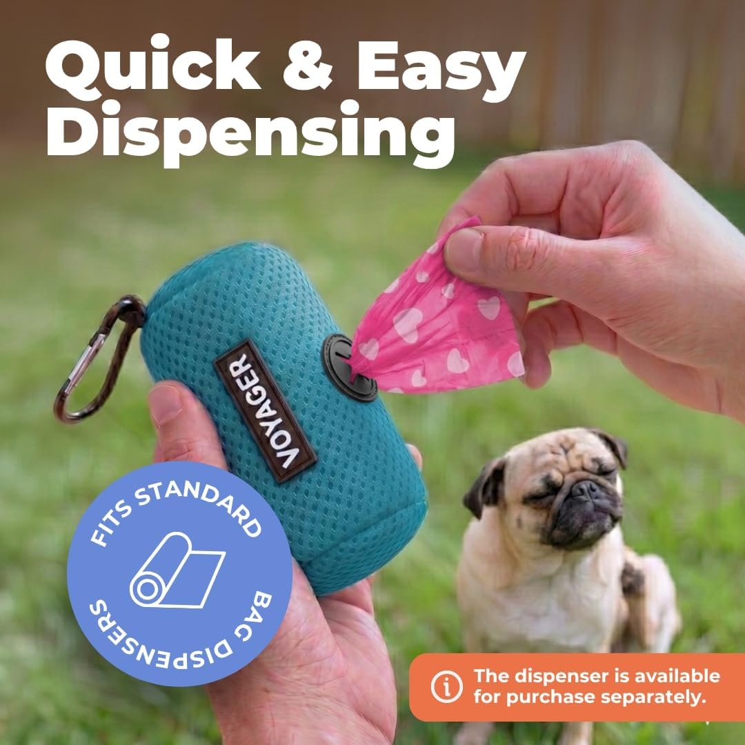 image:imageBest Pet Supplies Dog Poop Bags for Waste Refuse Cleanup Doggy Roll Replacements for Outdoor Puppy Walking and Travel Leak Proof and Tear Resistant Thick Plastic Blue Unscented 240 BagsAssorted Colors 2
