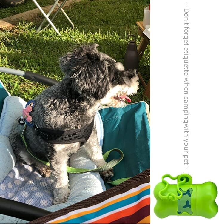 image:imageBest Pet Supplies Dog Poop Bags for Waste Refuse Cleanup Doggy Roll Replacements for Outdoor Puppy Walking and Travel Leak Proof and Tear Resistant Thick Plastic Blue Unscented 240 BagsBlack