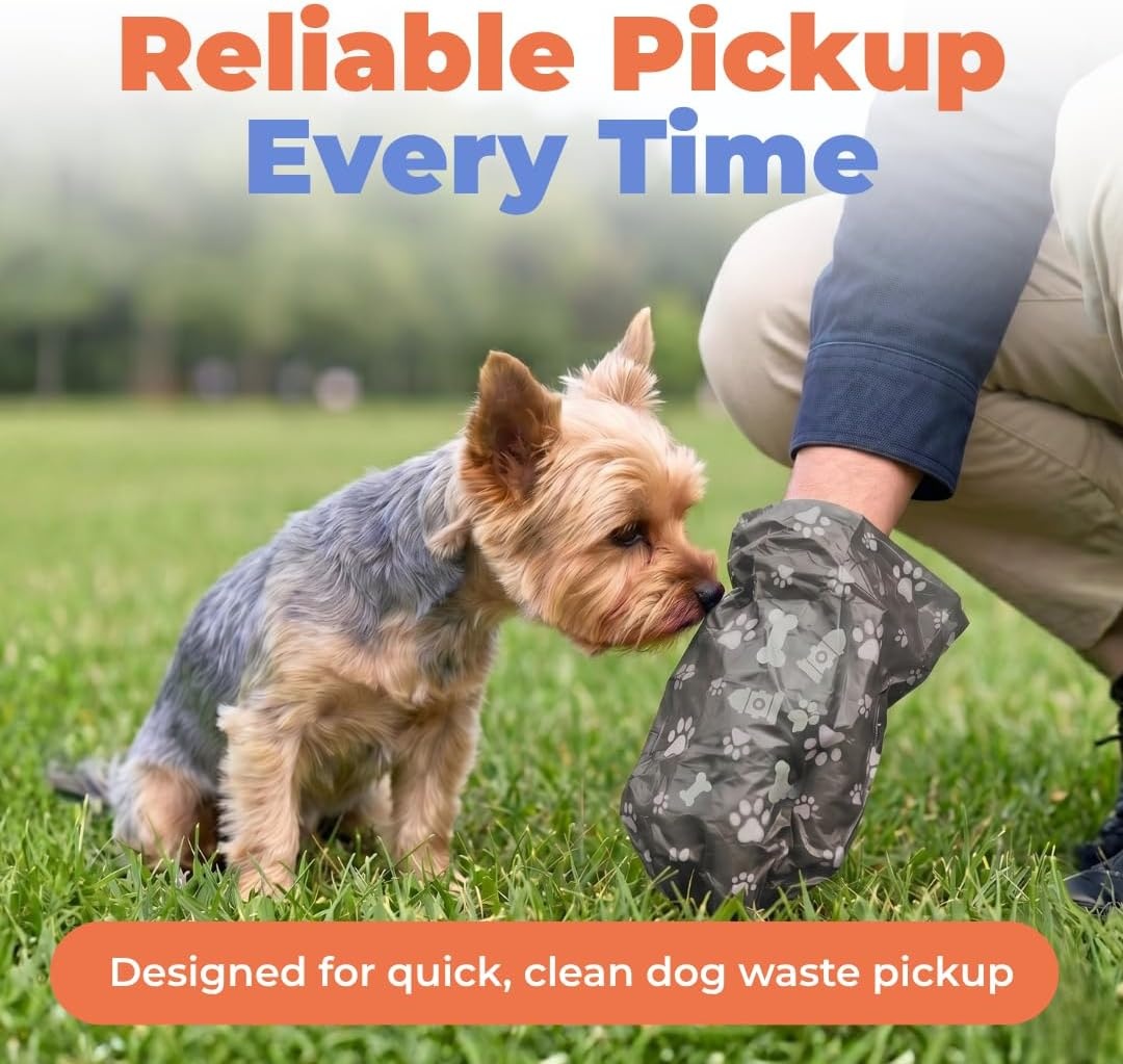 image:imageBest Pet Supplies Dog Poop Bags for Waste Refuse Cleanup Doggy Roll Replacements for Outdoor Puppy Walking and Travel Leak Proof and Tear Resistant Thick Plastic Blue Unscented 240 BagsGray