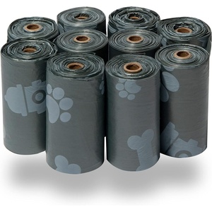 image:imageBest Pet Supplies Dog Poop Bags for Waste Refuse Cleanup Doggy Roll Replacements for Outdoor Puppy Walking and Travel Leak Proof and Tear Resistant Thick Plastic  Blue Unscented 240 BagsGray