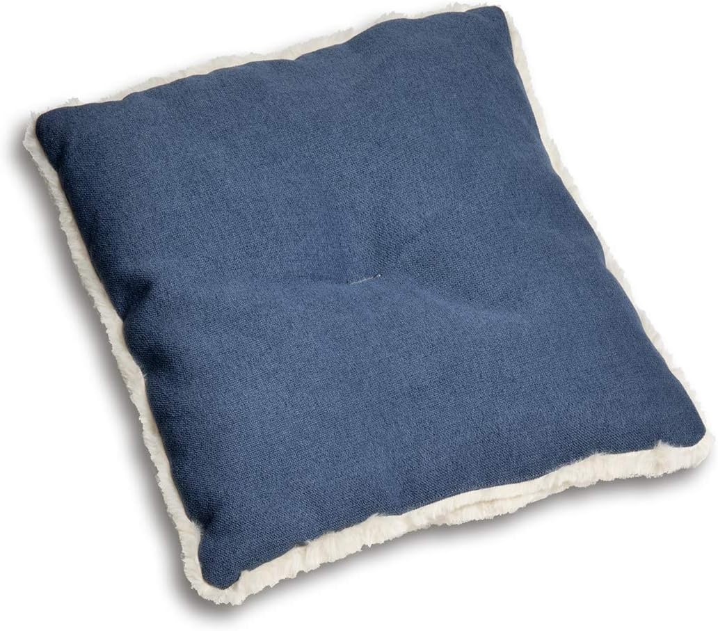 image:imageBest Pet Supplies Cat Bed for Indoor Cat Domed Tent House with Removable Pillow Covered Cat Cave for Small Dog Puppies and All Breeds of Cats Gray 17 x 15 x H14Navy