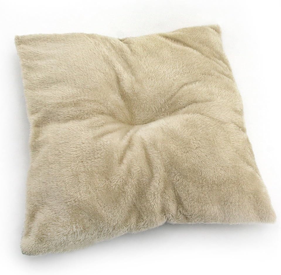 image:imageBest Pet Supplies Cat Bed for Indoor Cat Domed Tent House with Removable Pillow Covered Cat Cave for Small Dog Puppies and All Breeds of Cats Gray 17 x 15 x H14Brown Linen