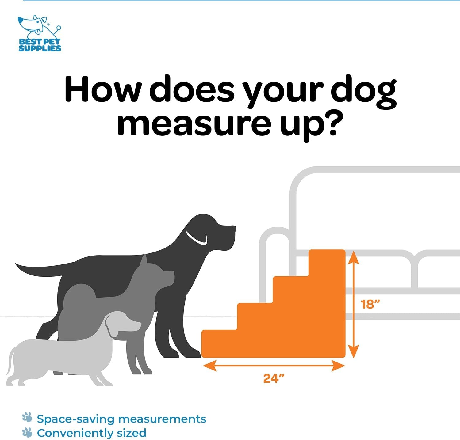 image:imageBest Pet Supplies Dog Stairs amp Steps Foam Steps for Small Dogs amp Cats NonSlip Indoor Balanced Pet Step Support Dog Ramp No Assembly Gray 5Step 225inch HeightPale Teal
