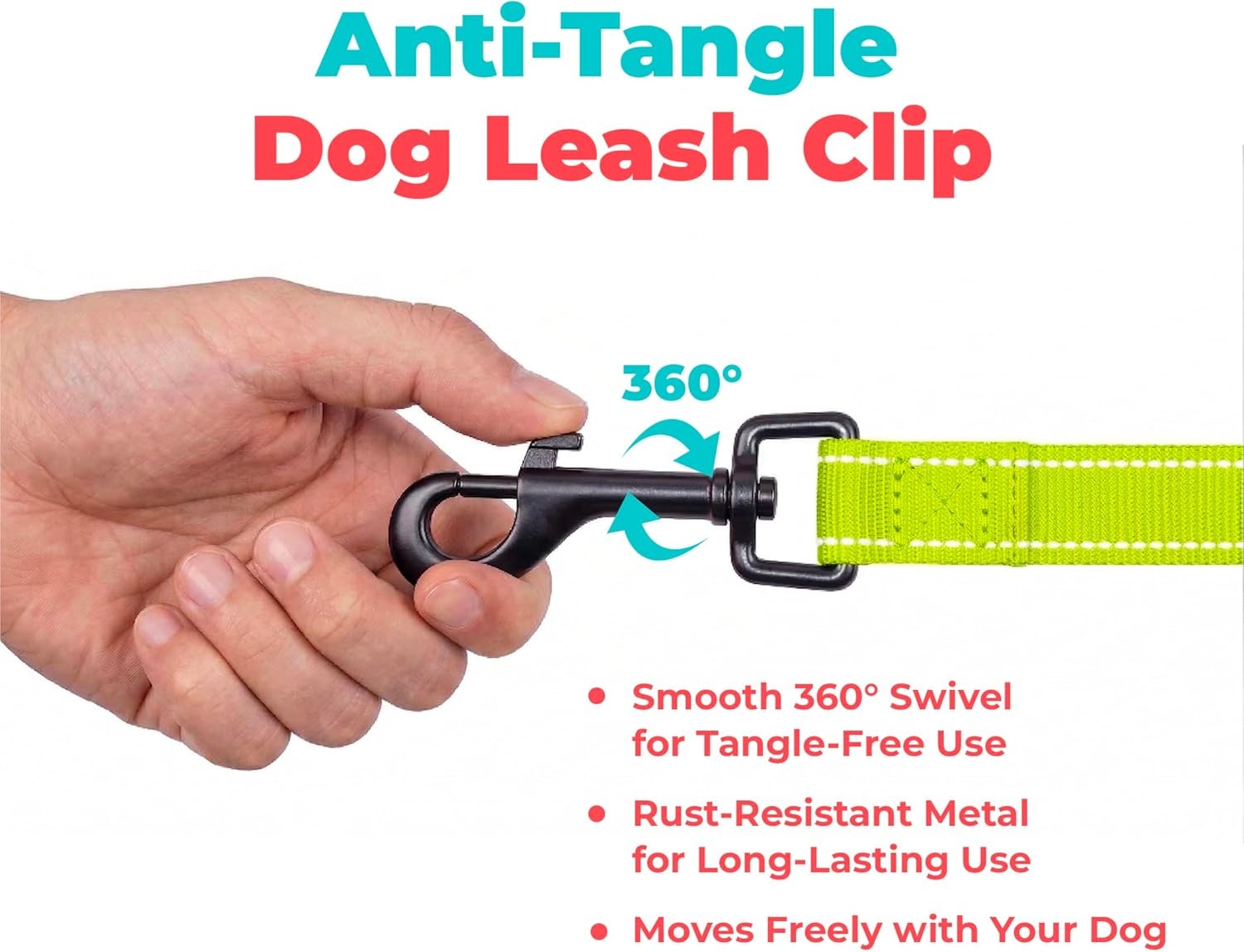 image:imageBest Pet Supplies Voyager Reflective Dog Leash or Collar with Neoprene Handle for Small Medium and Large Breed Puppies Cute and Heavy Duty for Walking Running and Training Blue Leash SLeash Lime Green