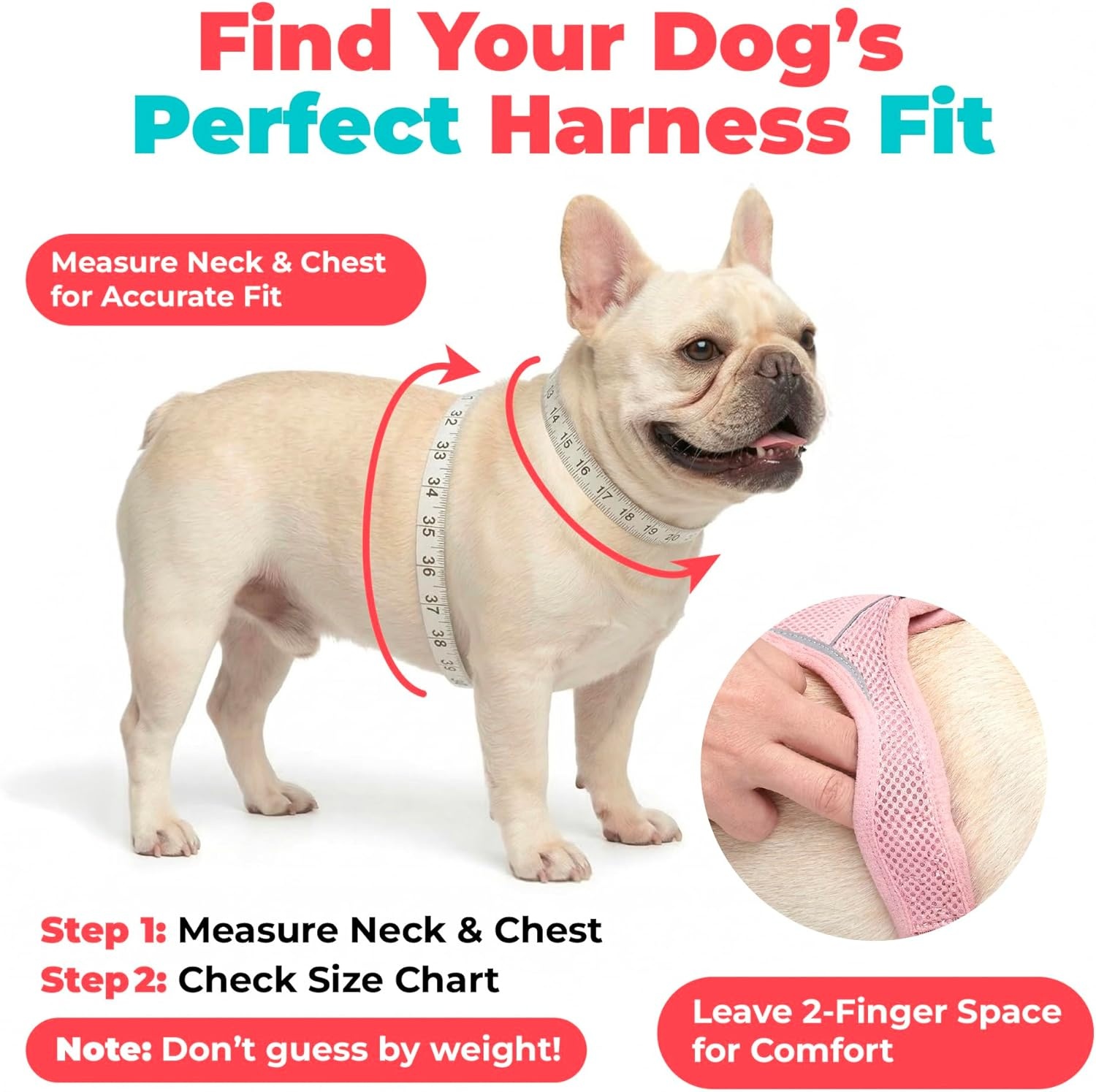 image:imageBest Pet Supplies Voyager Stepin Air Harness All Weather Mesh Reflective No Pull Harness for Dogs Cats Secure with Hook amp Loop Fastener Buckle Double DRings Fuchsia SHarness Khaki