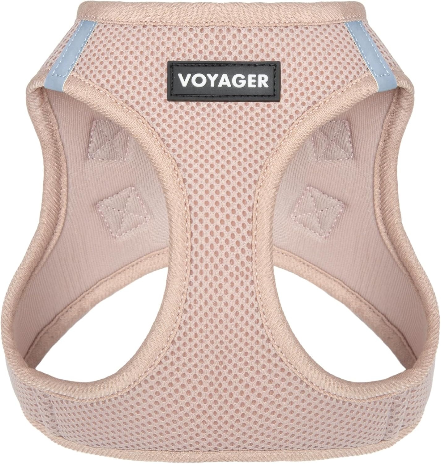 image:imageBest Pet Supplies Voyager Stepin Air Harness All Weather Mesh Reflective No Pull Harness for Dogs Cats Secure with Hook amp Loop Fastener Buckle Double DRings Fuchsia SHarness Khaki