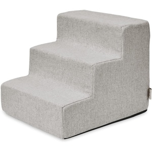 image:imageBest Pet Supplies Dog Stairs amp Steps  Foam Steps for Small Dogs amp Cats NonSlip Indoor Balanced Pet Step Support Dog Ramp No Assembly Gray 5Step 225inch HeightSand
