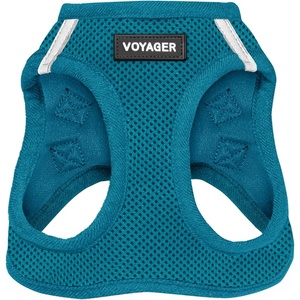 image:imageBest Pet Supplies Voyager Stepin Air Harness  All Weather Mesh Reflective No Pull Harness for Dogs Cats  Secure with Hook amp Loop Fastener Buckle Double DRings  Fuchsia SHarness Turquoise