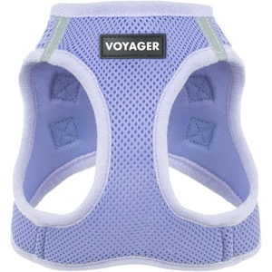 image:imageBest Pet Supplies Voyager Stepin Air Harness  All Weather Mesh Reflective No Pull Harness for Dogs Cats  Secure with Hook amp Loop Fastener Buckle Double DRings  Fuchsia SHarness Lavender