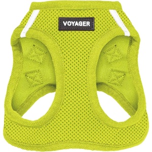 image:imageBest Pet Supplies Voyager Stepin Air Harness  All Weather Mesh Reflective No Pull Harness for Dogs Cats  Secure with Hook amp Loop Fastener Buckle Double DRings  Fuchsia SHarness Lime Green