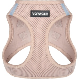 image:imageBest Pet Supplies Voyager Stepin Air Harness  All Weather Mesh Reflective No Pull Harness for Dogs Cats  Secure with Hook amp Loop Fastener Buckle Double DRings  Fuchsia SHarness Khaki
