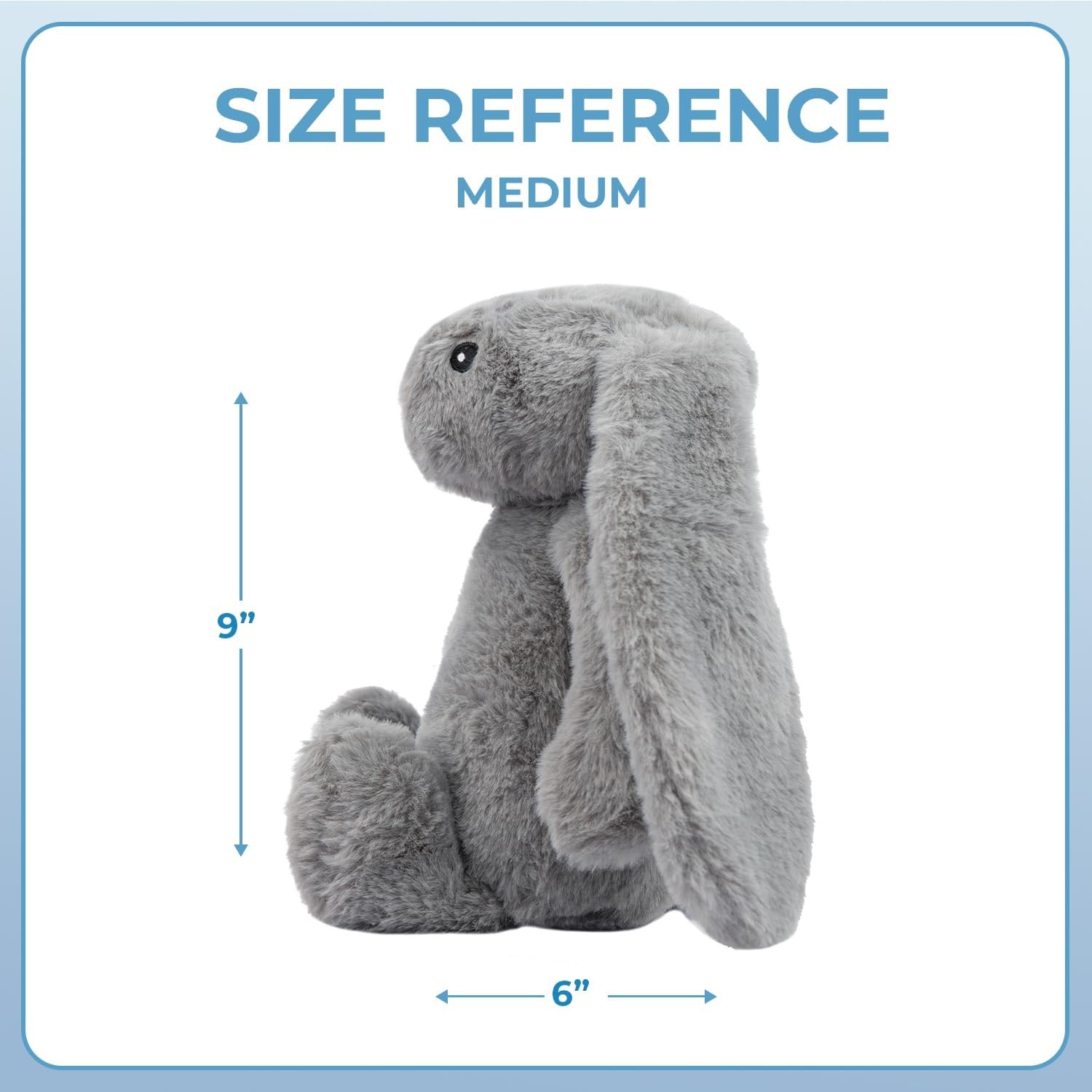 image:imageBest Pet Supplies Interactive Squeaky Dog Chew Toy Ideal Dog Toys for Chewers Small Medium amp Large Dogs and Fetch Lovers Crinkle Duck Blue LargeBunny Gray