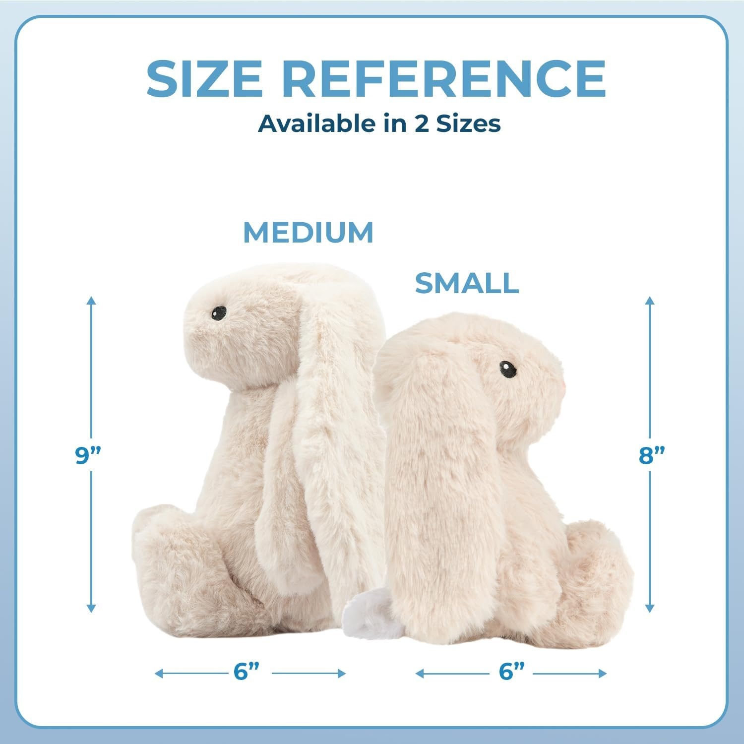 image:imageBest Pet Supplies Interactive Squeaky Dog Chew Toy Ideal Dog Toys for Chewers Small Medium amp Large Dogs and Fetch Lovers Crinkle Duck Blue LargeBunny Beige