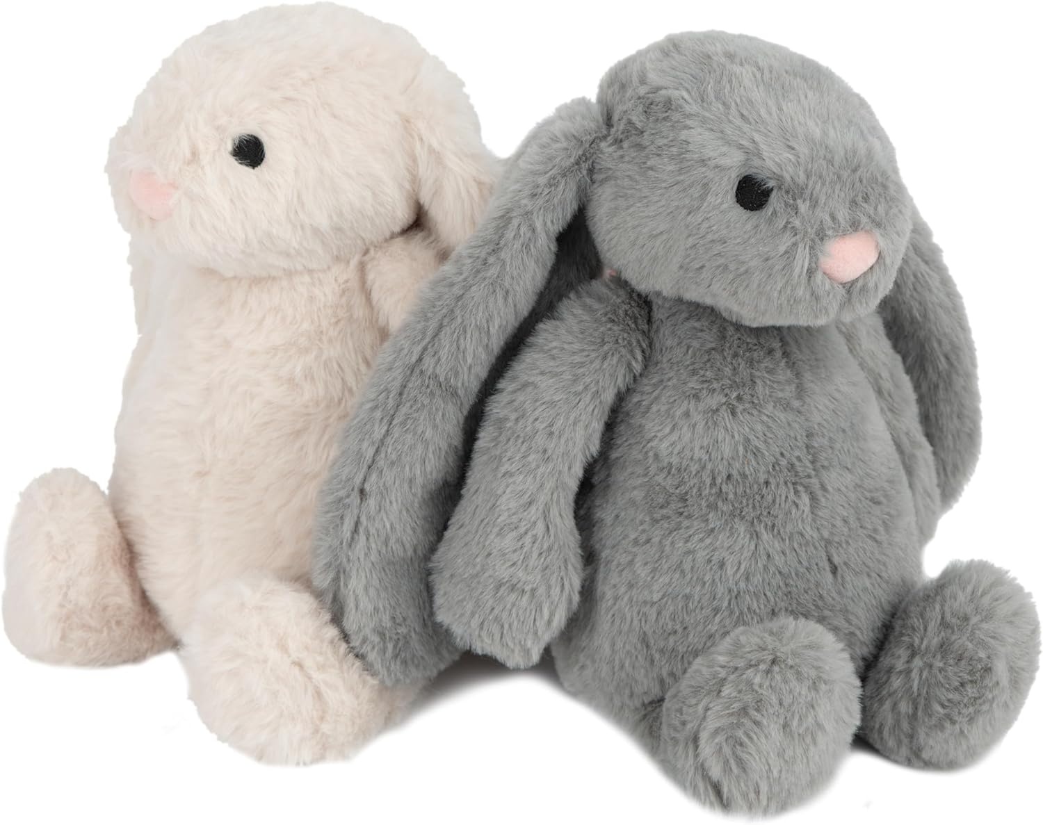 image:imageBest Pet Supplies Interactive Squeaky Dog Chew Toy Ideal Dog Toys for Chewers Small Medium amp Large Dogs and Fetch Lovers Crinkle Duck Blue LargeBunny Beige