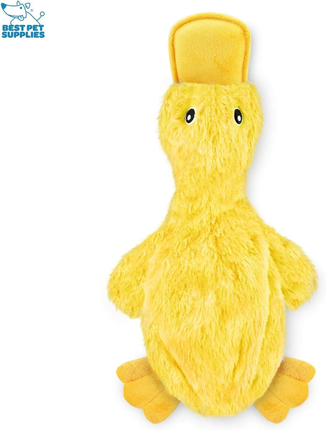 image:imageBest Pet Supplies Interactive Squeaky Dog Chew Toy Ideal Dog Toys for Chewers Small Medium amp Large Dogs and Fetch Lovers Crinkle Duck Blue LargeCrinkle Duck Yellow