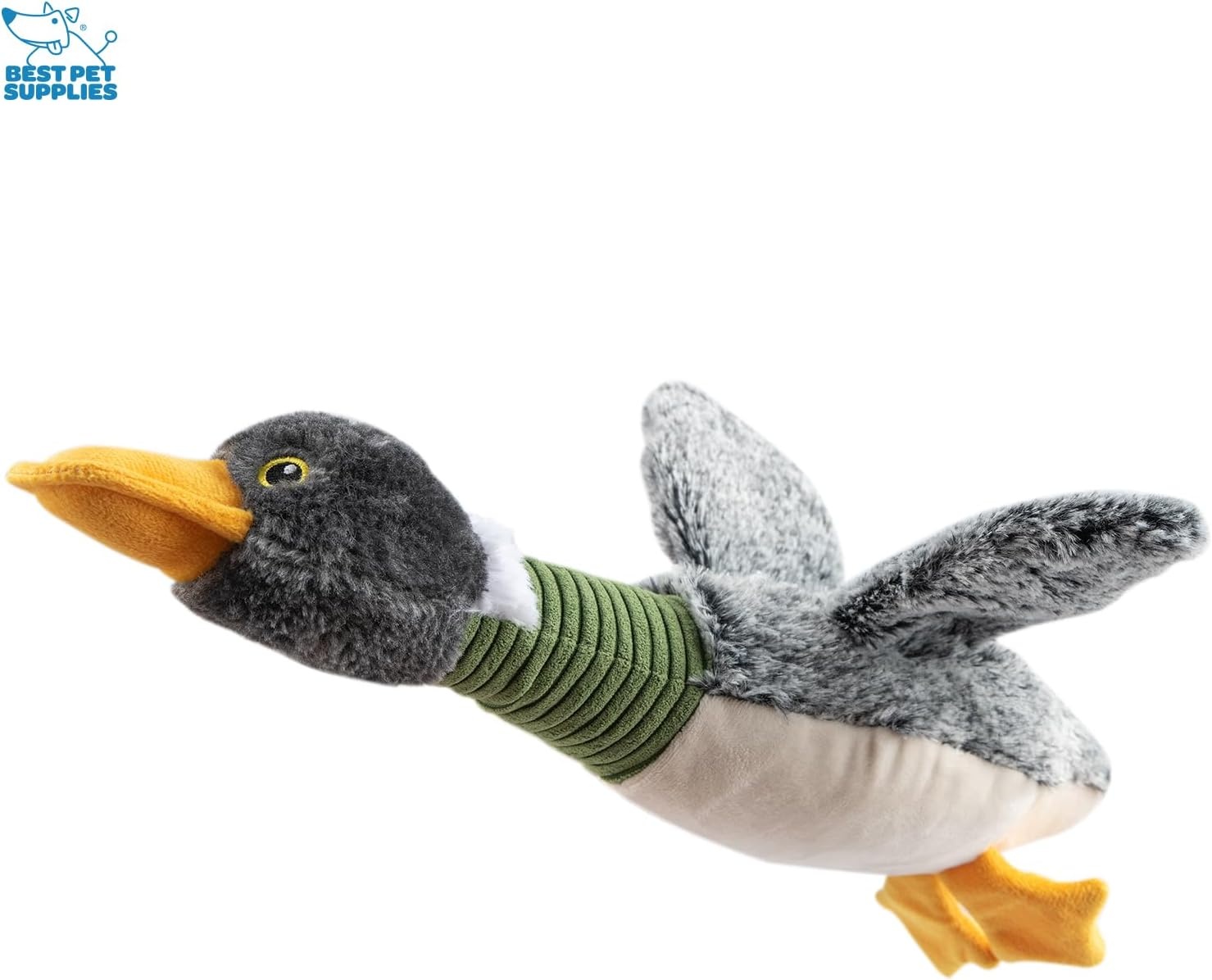 image:imageBest Pet Supplies Interactive Squeaky Dog Chew Toy Ideal Dog Toys for Chewers Small Medium amp Large Dogs and Fetch Lovers Crinkle Duck Blue LargeDuck Mystery Box