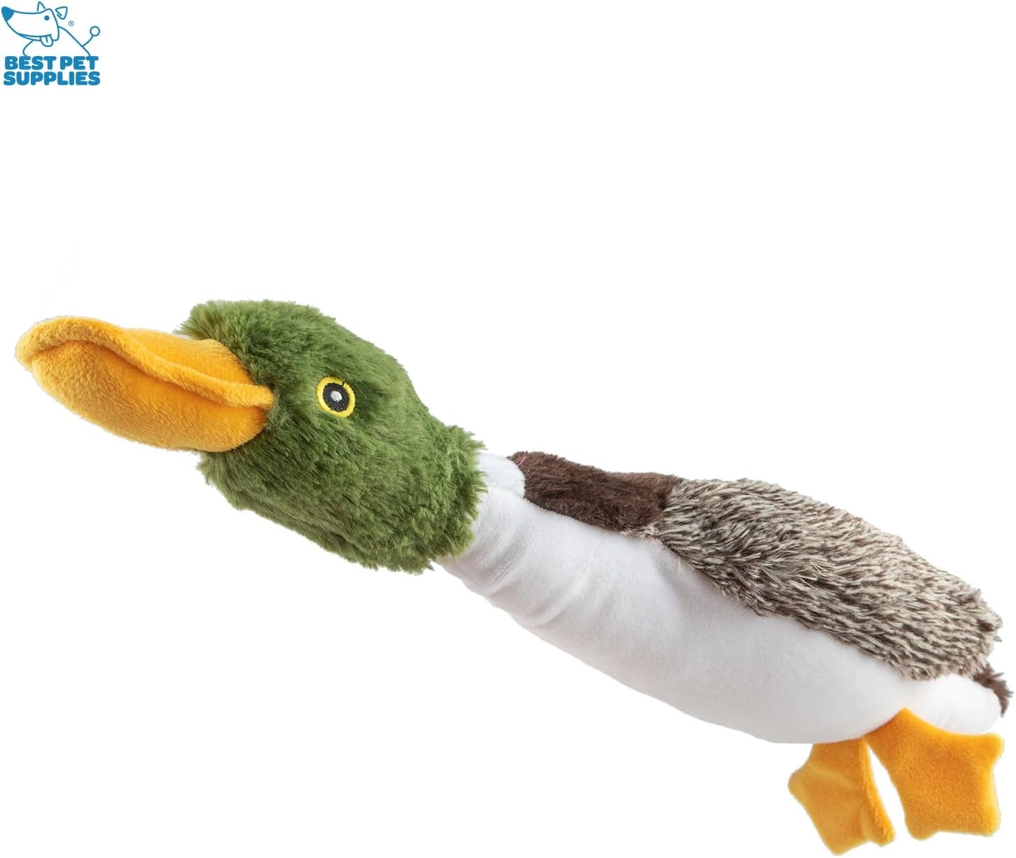 image:imageBest Pet Supplies Interactive Squeaky Dog Chew Toy Ideal Dog Toys for Chewers Small Medium amp Large Dogs and Fetch Lovers Crinkle Duck Blue LargeDuck Mystery Box