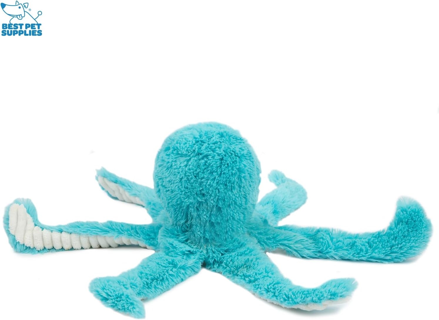 image:imageBest Pet Supplies Interactive Squeaky Dog Chew Toy Ideal Dog Toys for Chewers Small Medium amp Large Dogs and Fetch Lovers Crinkle Duck Blue LargeOctomutant Turquoise