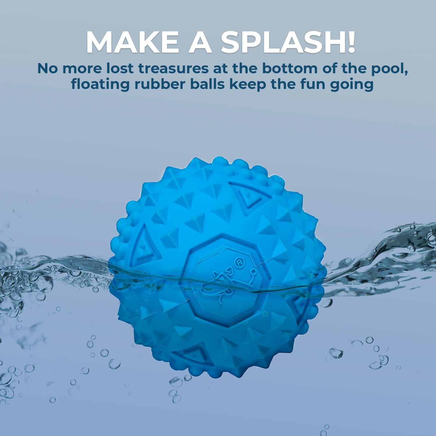 image:imageBest Pet Supplies Interactive Squeaky Dog Chew Toy Ideal Dog Toys for Chewers Small Medium amp Large Dogs and Fetch Lovers Crinkle Duck Blue LargeSpiky Ball Blue Orange