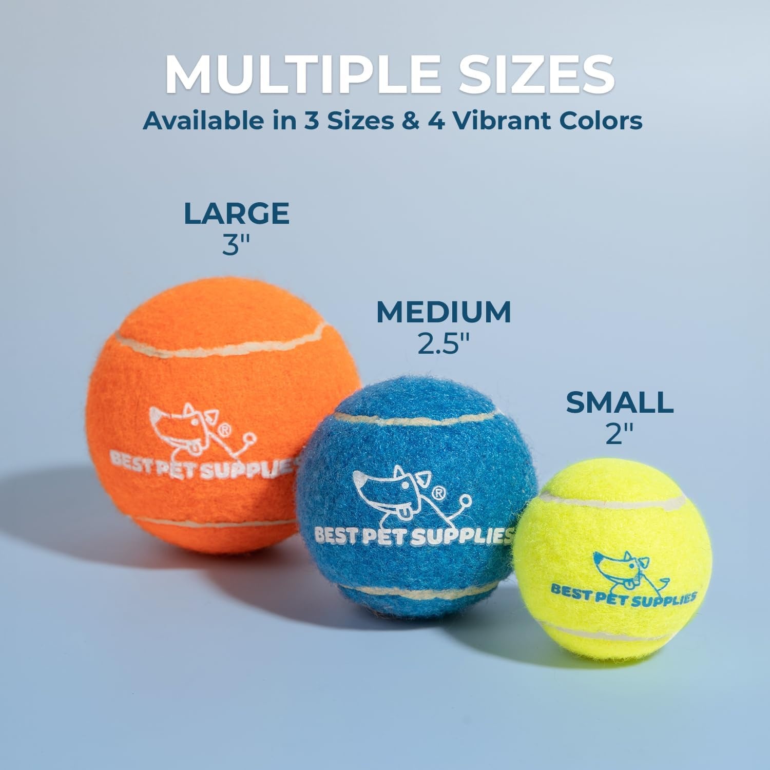 image:imageBest Pet Supplies Interactive Squeaky Dog Chew Toy Ideal Dog Toys for Chewers Small Medium amp Large Dogs and Fetch Lovers Crinkle Duck Blue LargeTennis Assorted Color