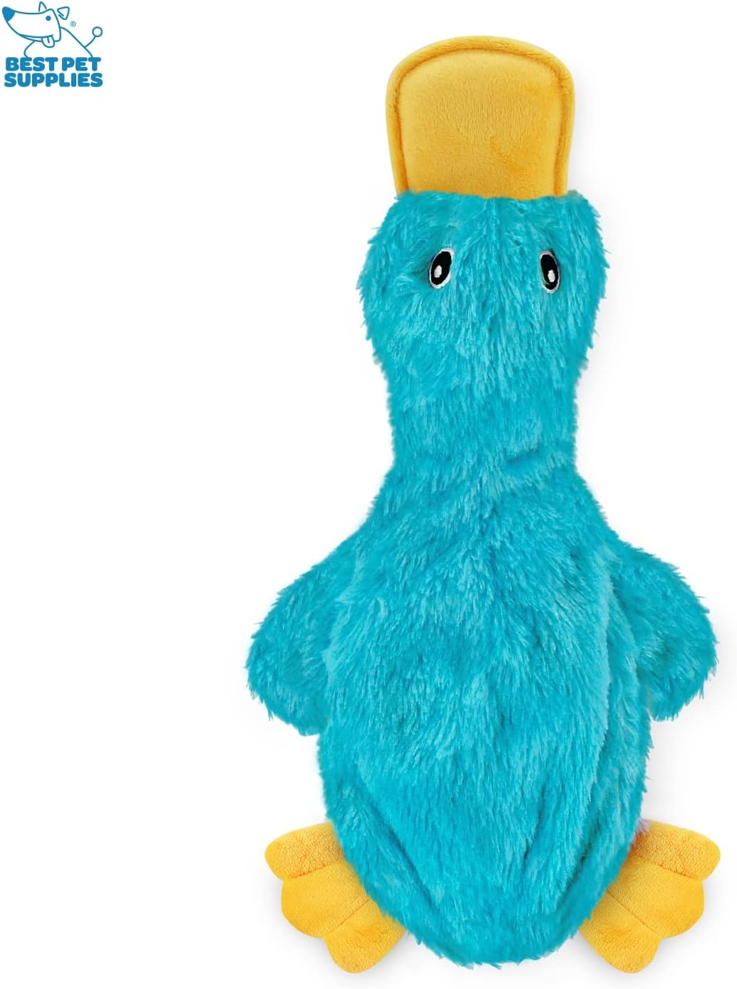 image:imageBest Pet Supplies Interactive Squeaky Dog Chew Toy Ideal Dog Toys for Chewers Small Medium amp Large Dogs and Fetch Lovers Crinkle Duck Blue LargeaCrinkle Duck Turquoise