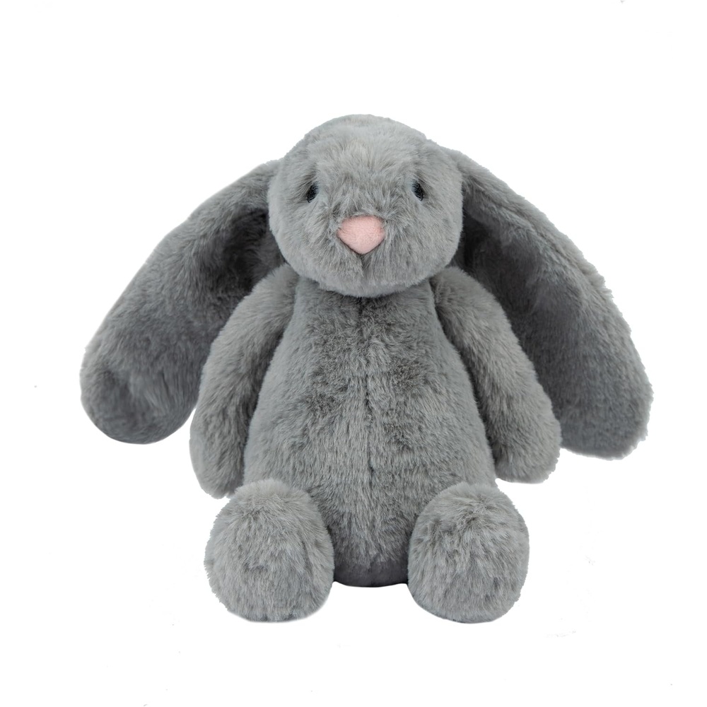 image:imageBest Pet Supplies Interactive Squeaky Dog Chew Toy Ideal Dog Toys for Chewers Small Medium amp Large Dogs and Fetch Lovers Crinkle Duck Blue LargeBunny Gray
