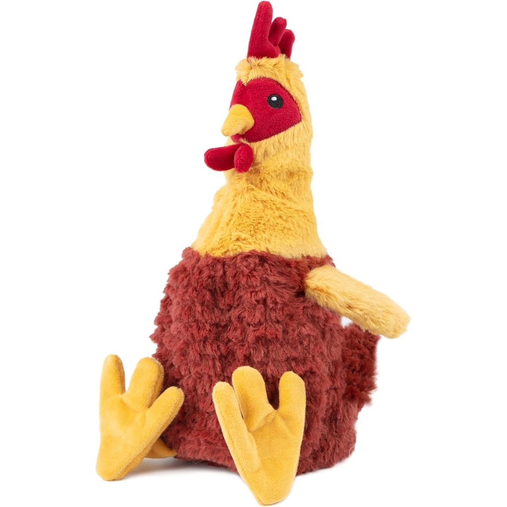 image:imageBest Pet Supplies Interactive Squeaky Dog Chew Toy Ideal Dog Toys for Chewers Small Medium amp Large Dogs and Fetch Lovers Crinkle Duck Blue LargeCrinkle Chicken Wine Red