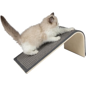 image:imageBest Pet Supplies Catify Cat Scratcher Fun Interactive Scratchers Posts Poles Claw Safe Furniture Saver Indoor Play Support Natural Cat Behaviors Heavy Duty  LShape  H 19Gray Ramp