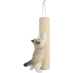image:imageBest Pet Supplies Catify Cat Scratcher Fun Interactive Scratchers Posts Poles Claw Safe Furniture Saver Indoor Play Support Natural Cat Behaviors Heavy Duty  LShape  H 19Beige Log