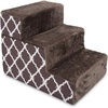 Brown Lattice Print