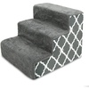 Gray Lattice Print