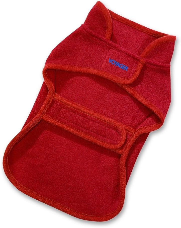 image:imageBest Pet Supplies 251RDL Voyager Windproof Fleece Pet Jacket Large Red