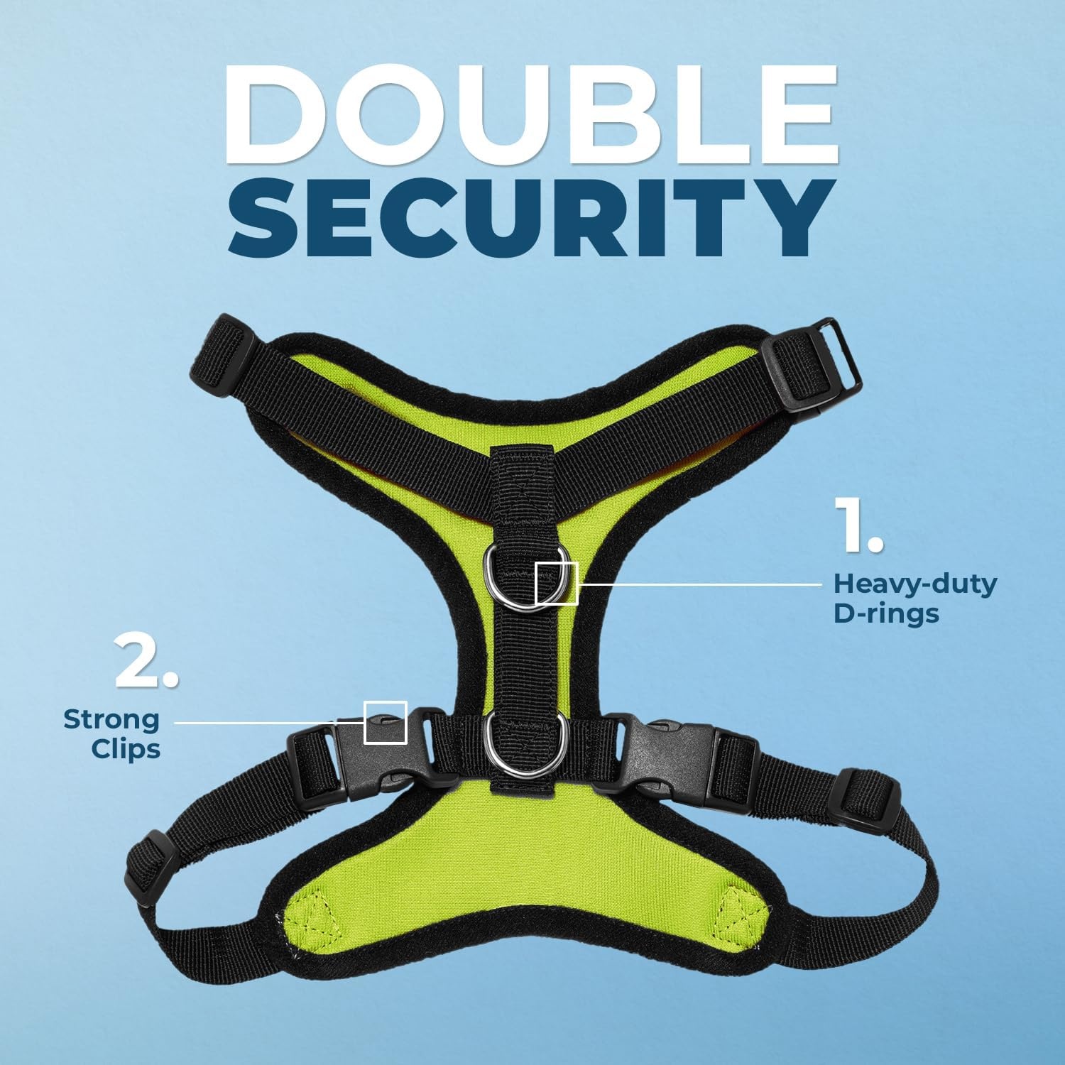 image:imageBest Pet Supplies Voyager Stepin Lock Pet Harness w Reflective Pet Leash Combo Set with Neoprene Handle 5ft Supports Small Medium and Large Breed PuppiesCats PurpleBlack Trim LHarness Leash Set Lime GreenBlack Trim