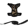 Harness Leash Set (Army/Black Trim)