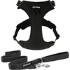 Leash Set Black Nylon
