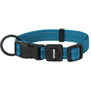 image:imageBest Pet Supplies Voyager Reflective Dog Leash or Collar with Neoprene Handle for Small Medium and Large Breed Puppies Cute and Heavy Duty for Walking Running and Training  Royal Blue MCollar Turquoise