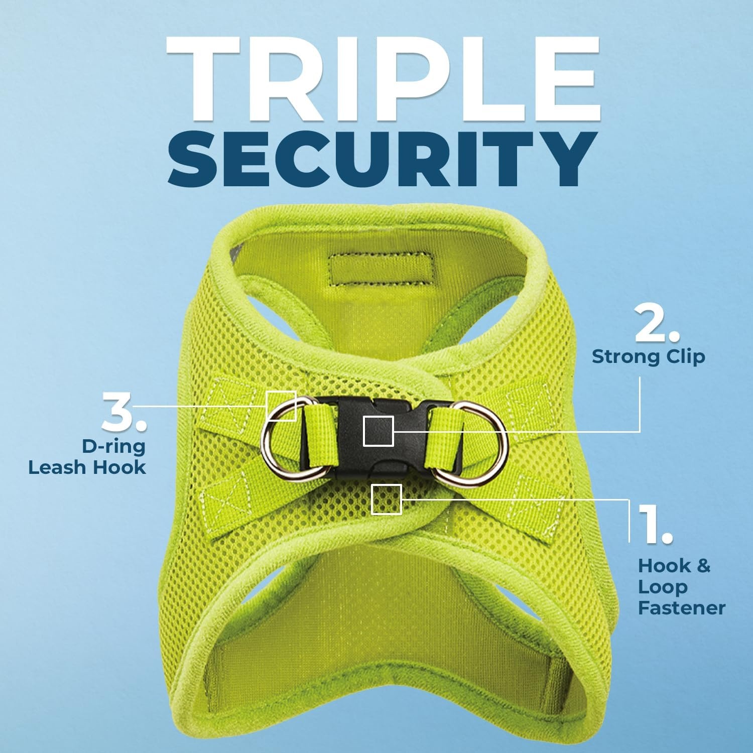 image:imageBest Pet Supplies Voyager Stepin Air All Weather Mesh Harness and Reflective Dog 5ft Leash Combo with Neoprene Handle for Small Medium and Large Breed Puppies OrangeBlack Trim SmallHarness Leash Set Lime Green