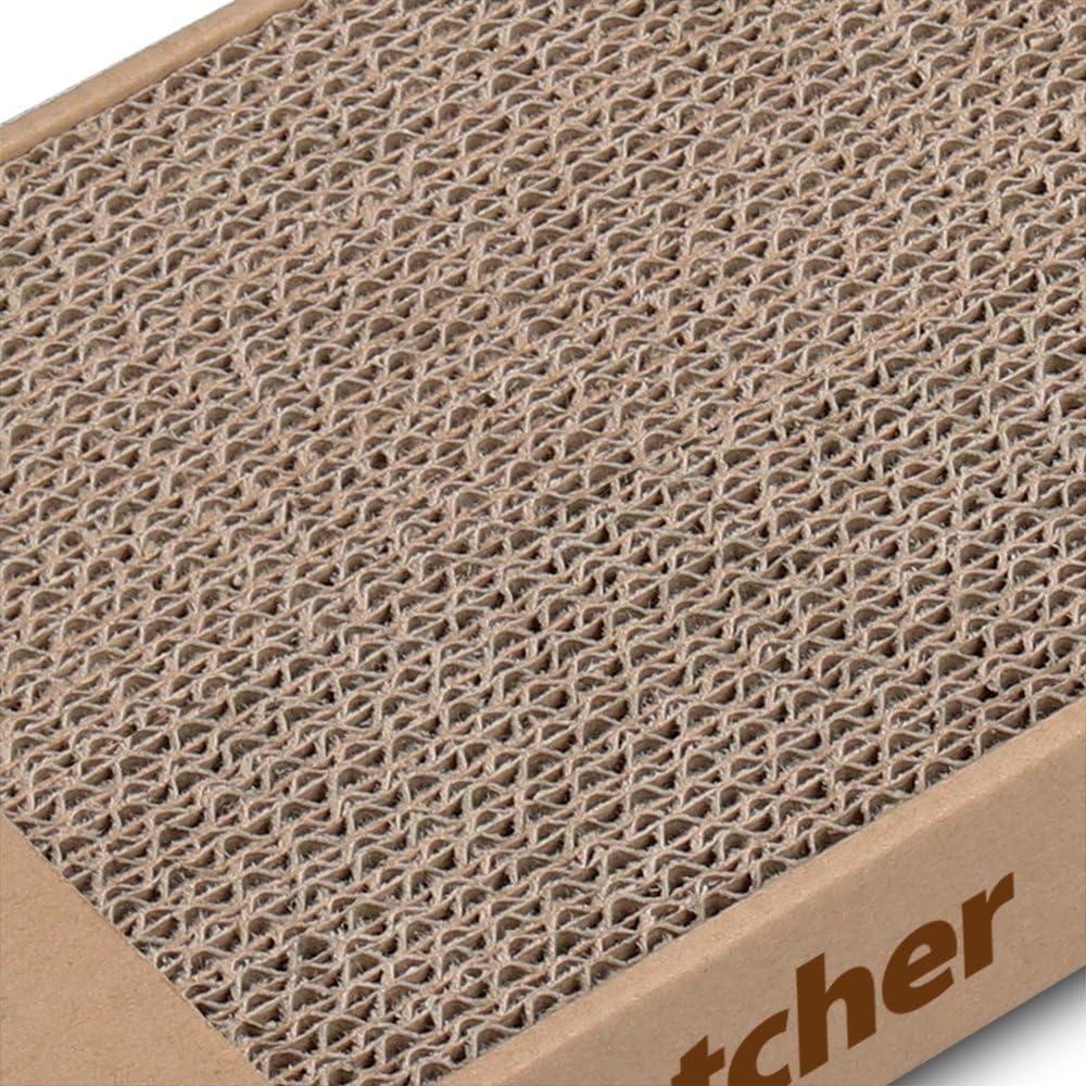 image:imageBest Pet Supplies Catify Cat Scratcher Fun Interactive Scratchers Posts Poles Claw Safe Furniture Saver Indoor Play Support Natural Cat Behaviors Heavy Duty Beige LogNarrow 4 Pack